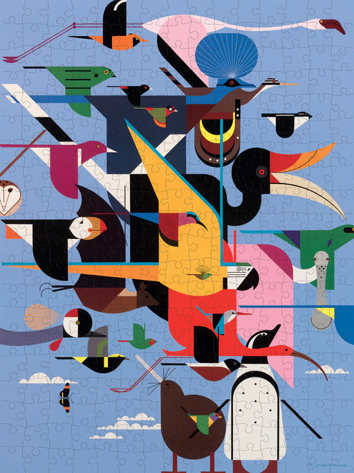 Charley Harper: Wings of the World 300-piece Jigsaw Puzzle