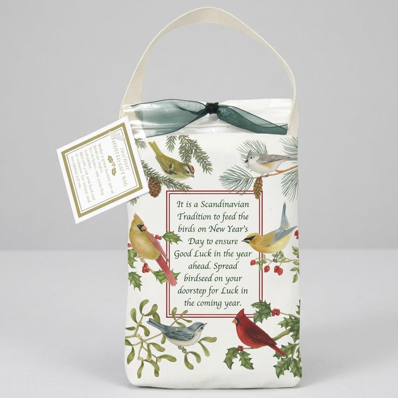 December Birds Bird Seed Gift Bag