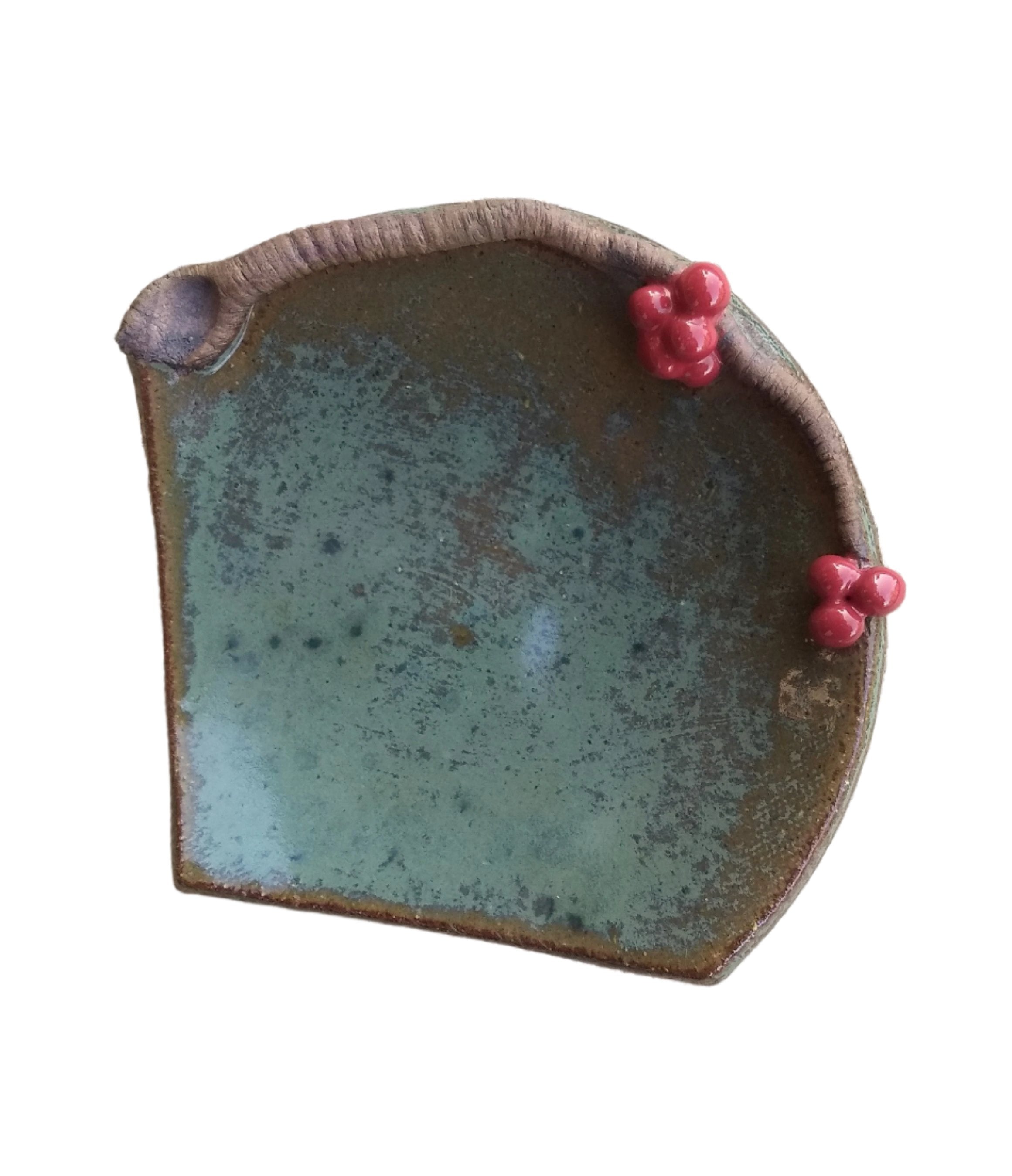 Stoneware Spoon Rest - Common Winterberry - Thumbnail 2