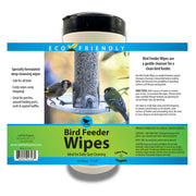 Bird Feeder Cleaner Wipes 40ct
label information