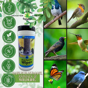 Bird Feeder Cleaner Wipes 40ct
Safe for humans, pets and other wildlife