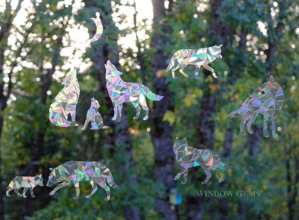 Wolves Window Clings - Thumbnail 2