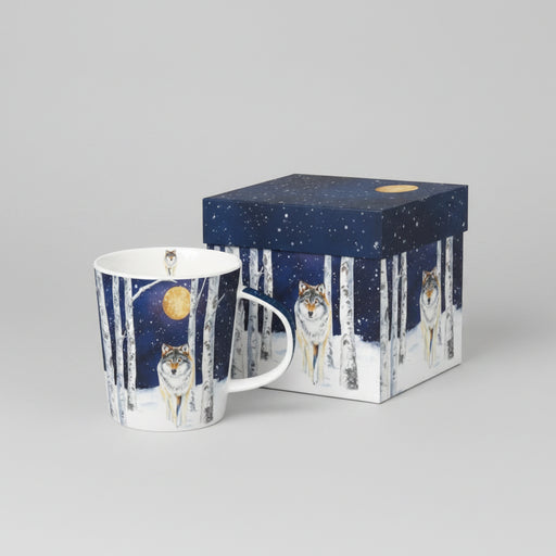 Mug in Gift Box - Winter Wolf