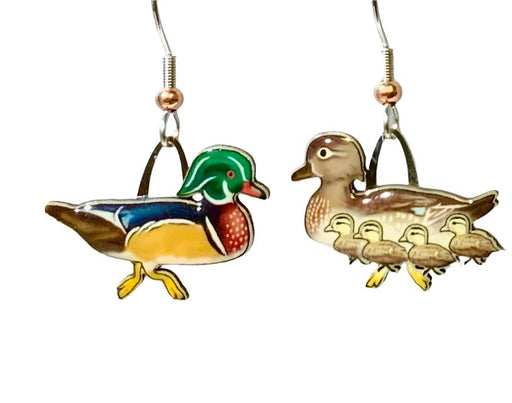 Wood Duck Earrings