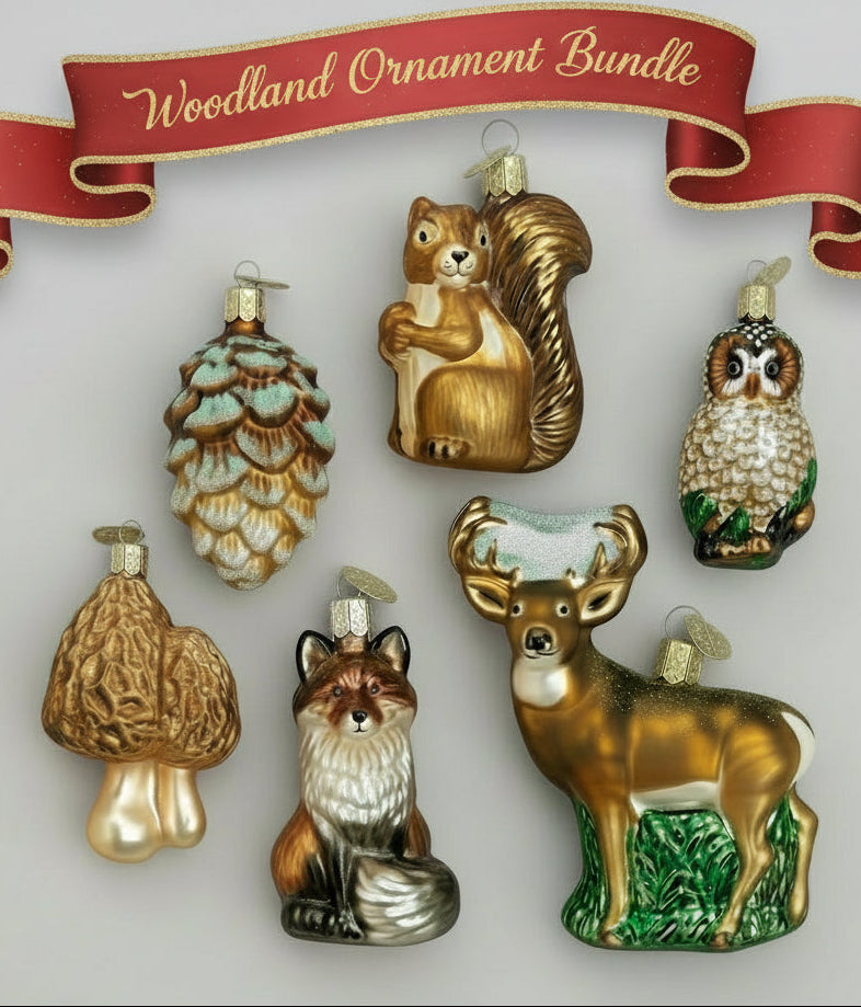 Woodland Ornament Bundle - Set of 6