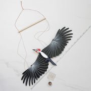 Pileated Woodpecker Bird Flying Mobile