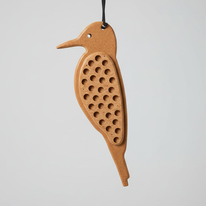 Mr. Woodpecker feeder - Tan