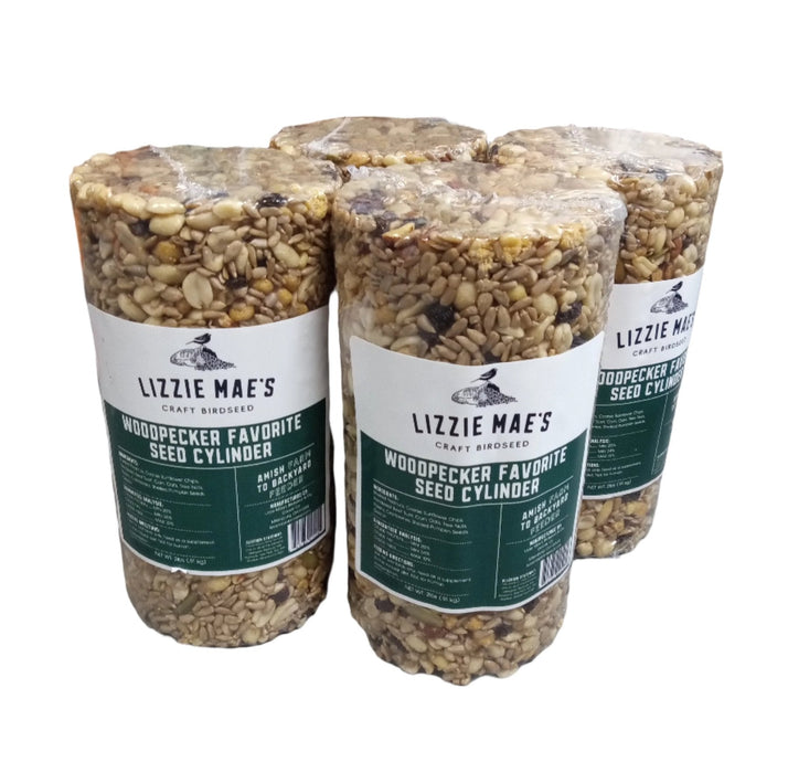 4 Pack Woodpecker Favorite Seed Cylinder 2 lbs (same product, new label)