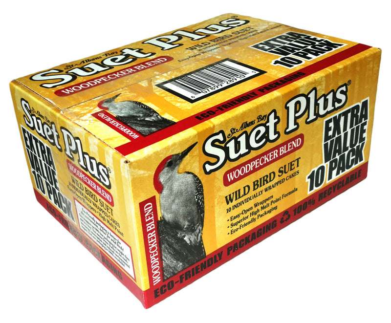 Suet Plus Woodpecker Blend - 10 Pack