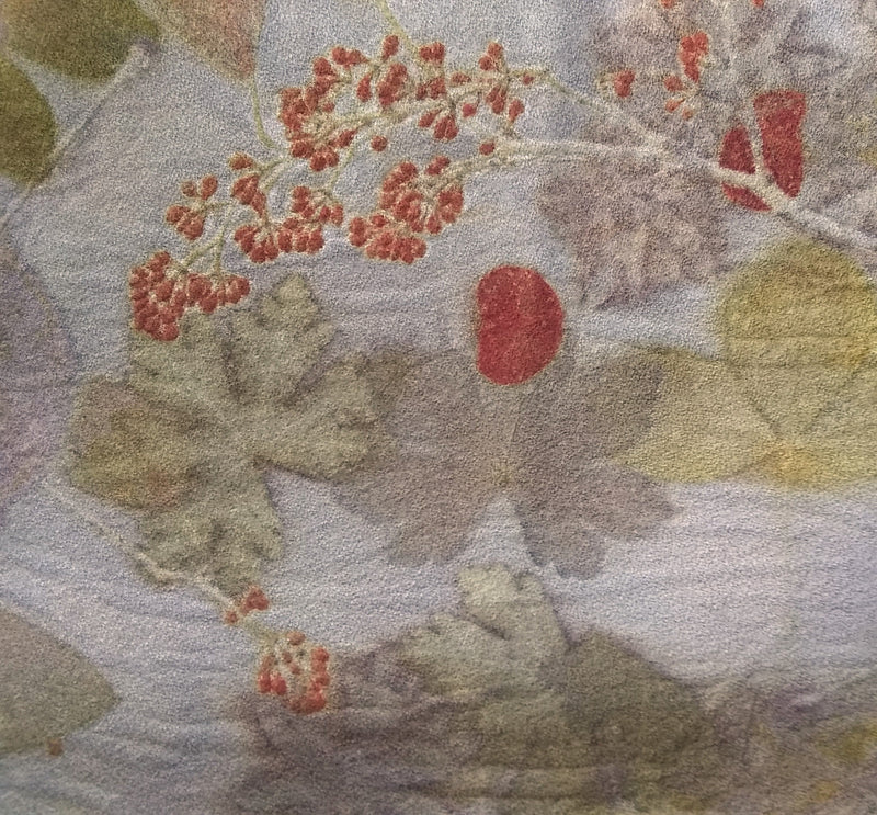 Table Runner Leaves- Wool