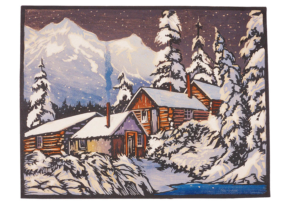 William S. Rice: Long Winter's Night Holiday Card Assortment
Cabin