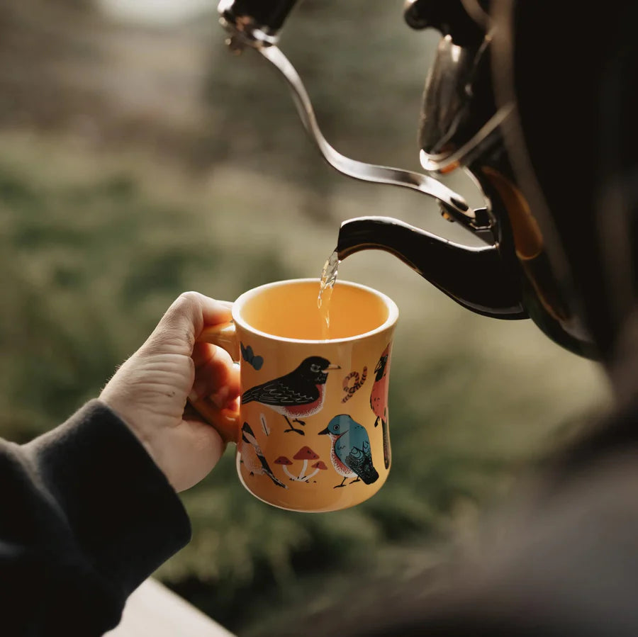 Eastern Backyard Birds Diner Mug - Thumbnail 4