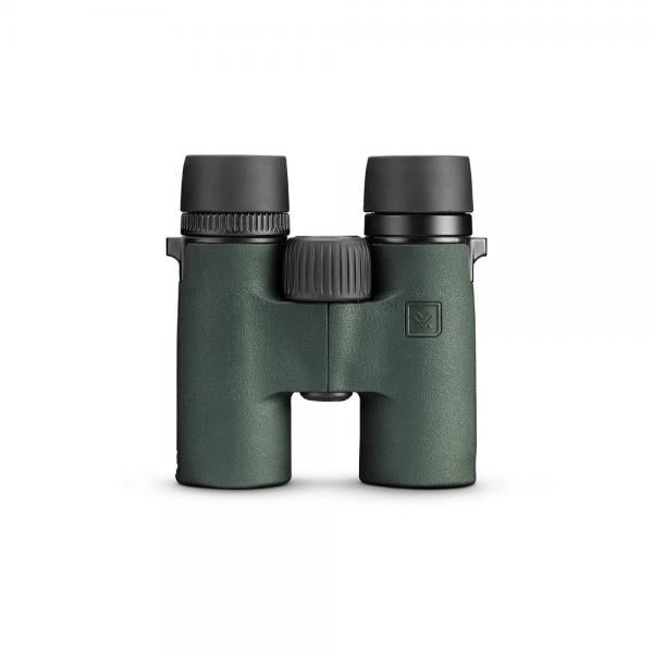 Compact youth binoculars with black accents, designed for clarity and durability.