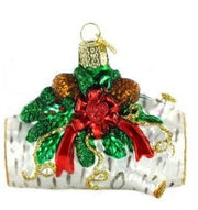 Northern Christmas Ornament Bundle - Set of 6 - Yule Log
