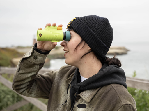 Zoom tube being used