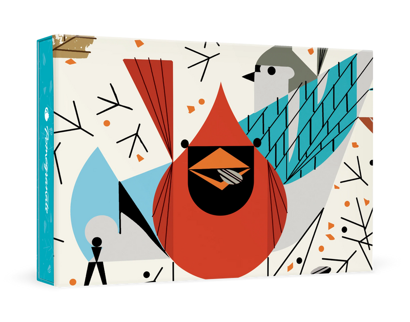 Charley Harper: Birdfeeders Boxed Thank You Notes Box Cover