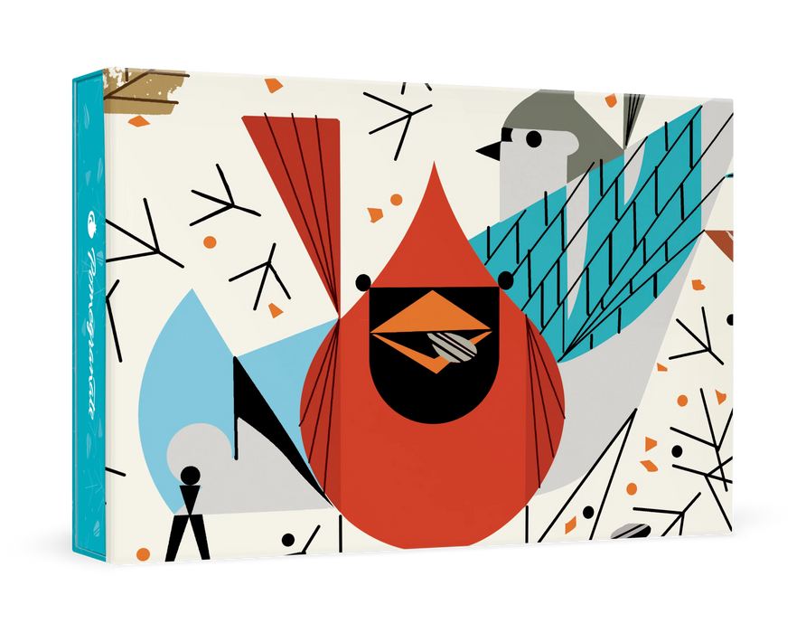 Charley Harper: Birdfeeders Boxed Thank You Notes Box Cover