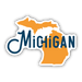 sticker of Michigan