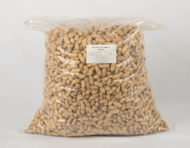 Raw In Shell Peanuts 20 lbs