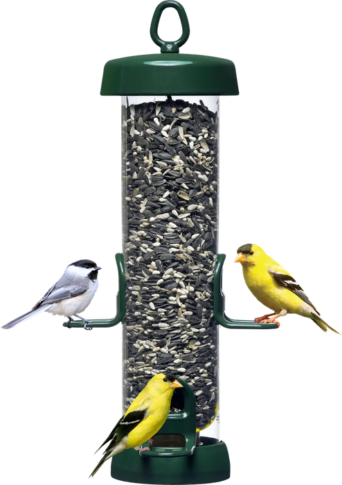 Tube Solution 150 with black-capped chickadee and American goldfinches