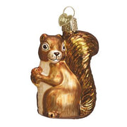 Squirrel Ornament Left Side View