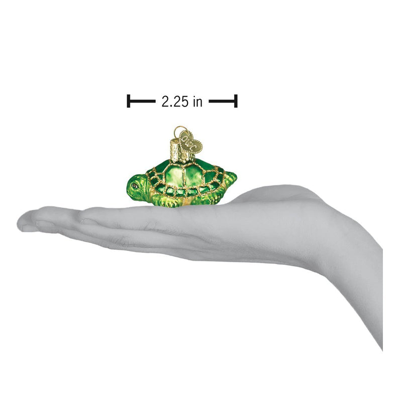 Old world Christmas turtle ornament