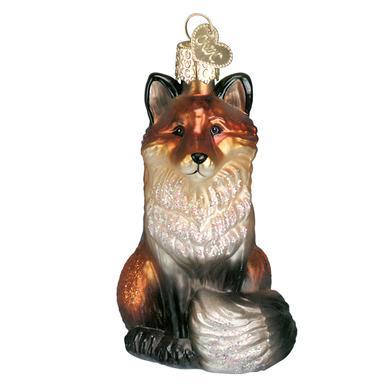 Fox Ornament Front Side View