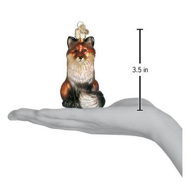 Fox Ornament Hand For Scale