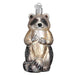 Raccoon Ornament Front Side View