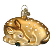 Baby deer Christmas ornament