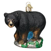 Black Bear Ornament Left Side View