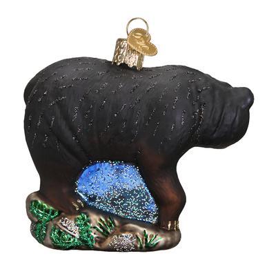 Black Bear Ornament Right Side View