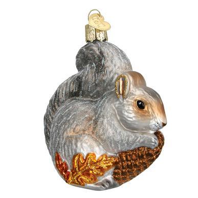 Hungry Squirrel Ornament Right Side View