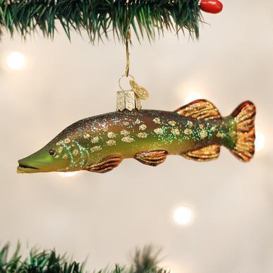 Pike Ornament on Tree