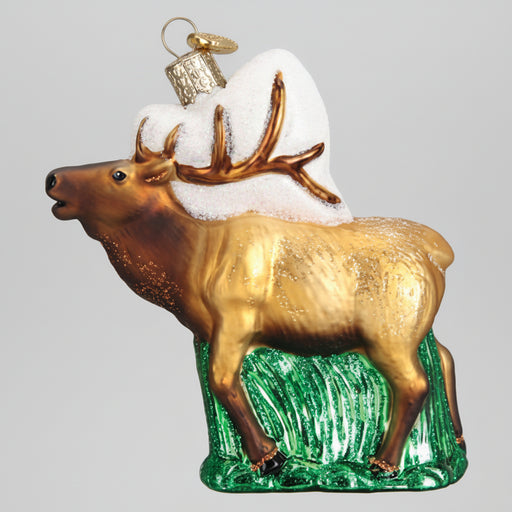 Elk Ornament Left Side View