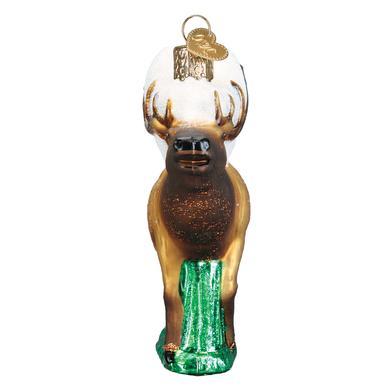 Elk Ornament Front Side View