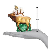 Elk Ornament Hand for Scale