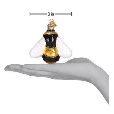 Old world bee Christmas ornament