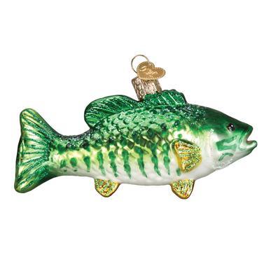 Smallmouth Bass Ornament Right Side View