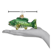 Smallmouth Bass Ornament Hand For Scale