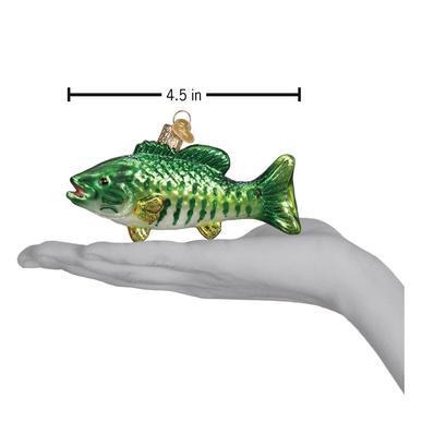 Smallmouth Bass Ornament Hand For Scale