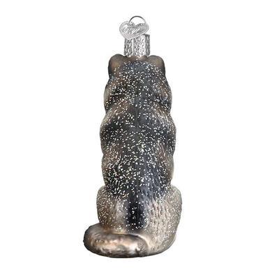 Sitting Wolf Ornament - Thumbnail 5