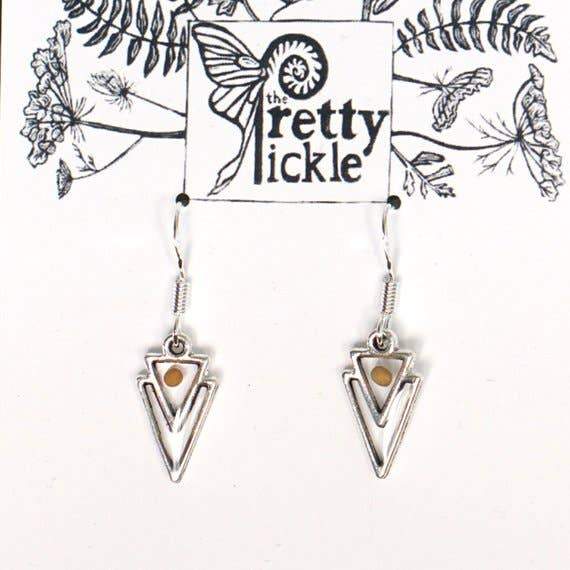 Arrow Mustard Seed Earrings 3