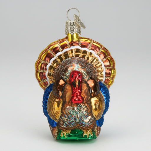 Tom Turkey Ornament Front Side View