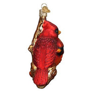 Pair Of Cardinals Ornament Right Side View