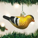 American Goldfinch Ornament on Tree