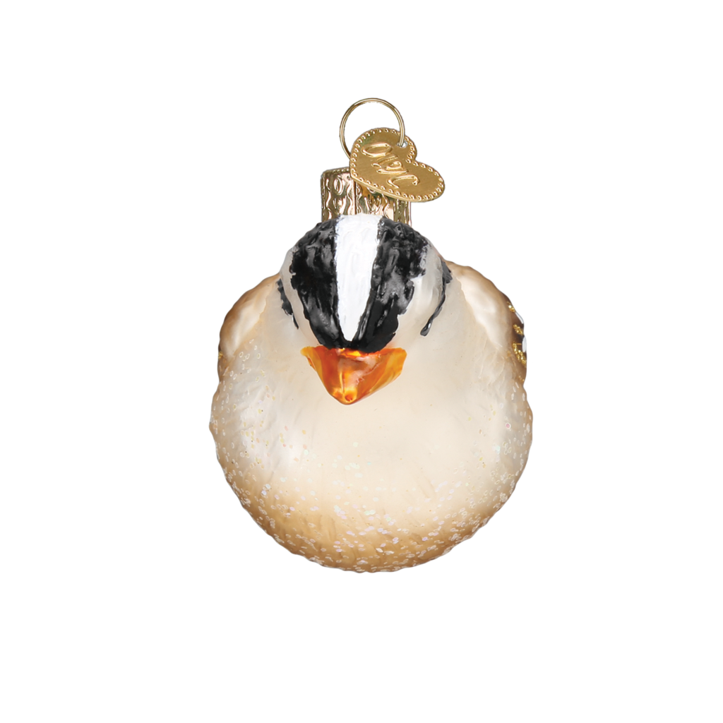 White Crowned Sparrow Ornament - Thumbnail 4