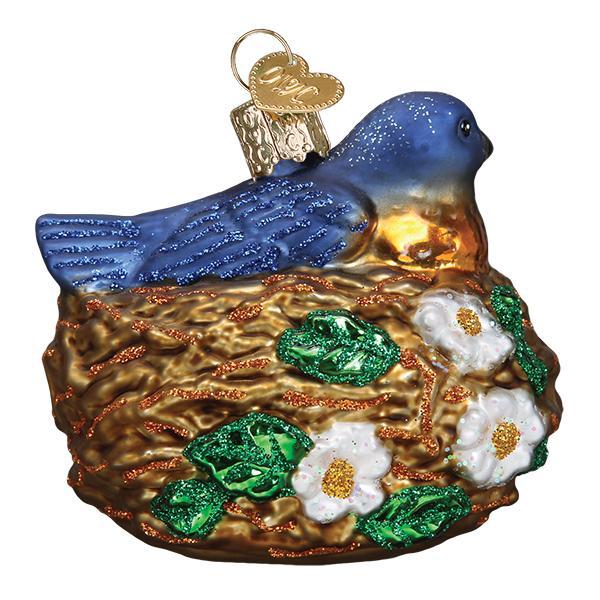 Bird In Nest Ornament Right Side View