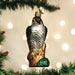 Peregrine Falcon Ornament On Tree