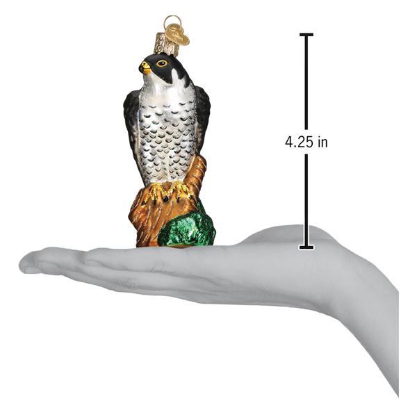 Peregrine Falcon Ornament Hand For Scale